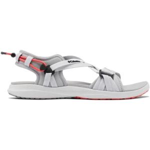 Columbia womens Columbia SandalSport Sandal(Grey Ice/Red Coral)
