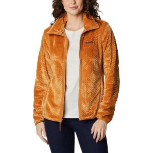 Columbia womens Fire Side Ii Sherpa Full Zip(Canyon Gold)