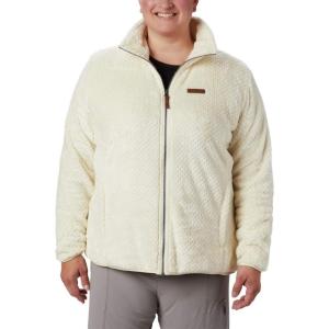 Columbia womens Fire Side Ii Sherpa Full Zip(Chalk)