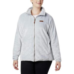 Columbia womens Fire Side Ii Sherpa Full Zip(Cirrus Grey)