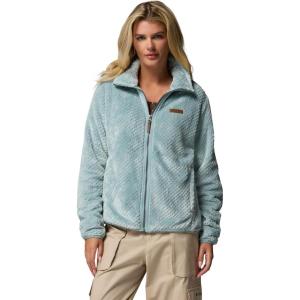 Columbia womens Fire Side Ii Sherpa Full Zip(Crushed Blue)