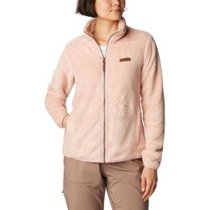 Columbia womens Fire Side Ii Sherpa Full Zip(Dusty Pink)