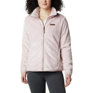 Columbia womens Fire Side Ii Sherpa Full Zip(Mineral Pink)