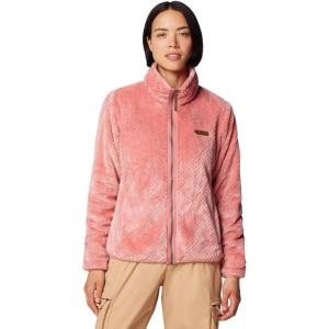 Columbia womens Fire Side Ii Sherpa Full Zip(Pink Agave)