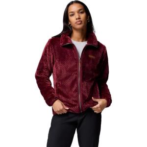 Columbia womens Fire Side Ii Sherpa Full Zip(Rich Wine)
