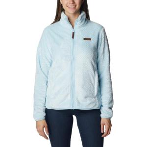 Columbia womens Fire Side Ii Sherpa Full Zip(Spring Blue)
