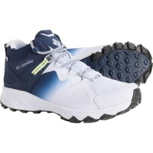 Columbia womens Peakfreak Hera Mid Outdry(2024 Snowdrift/Collegiate Navy)