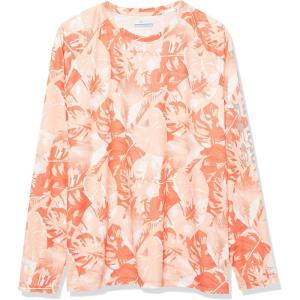 Columbia womens Super Tidal Tee Long Sleeve(Corange Philo Palms)