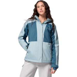 Columbia womens Tipton Peak IV Insulated Jacket(Everblue/Crushed Blue)