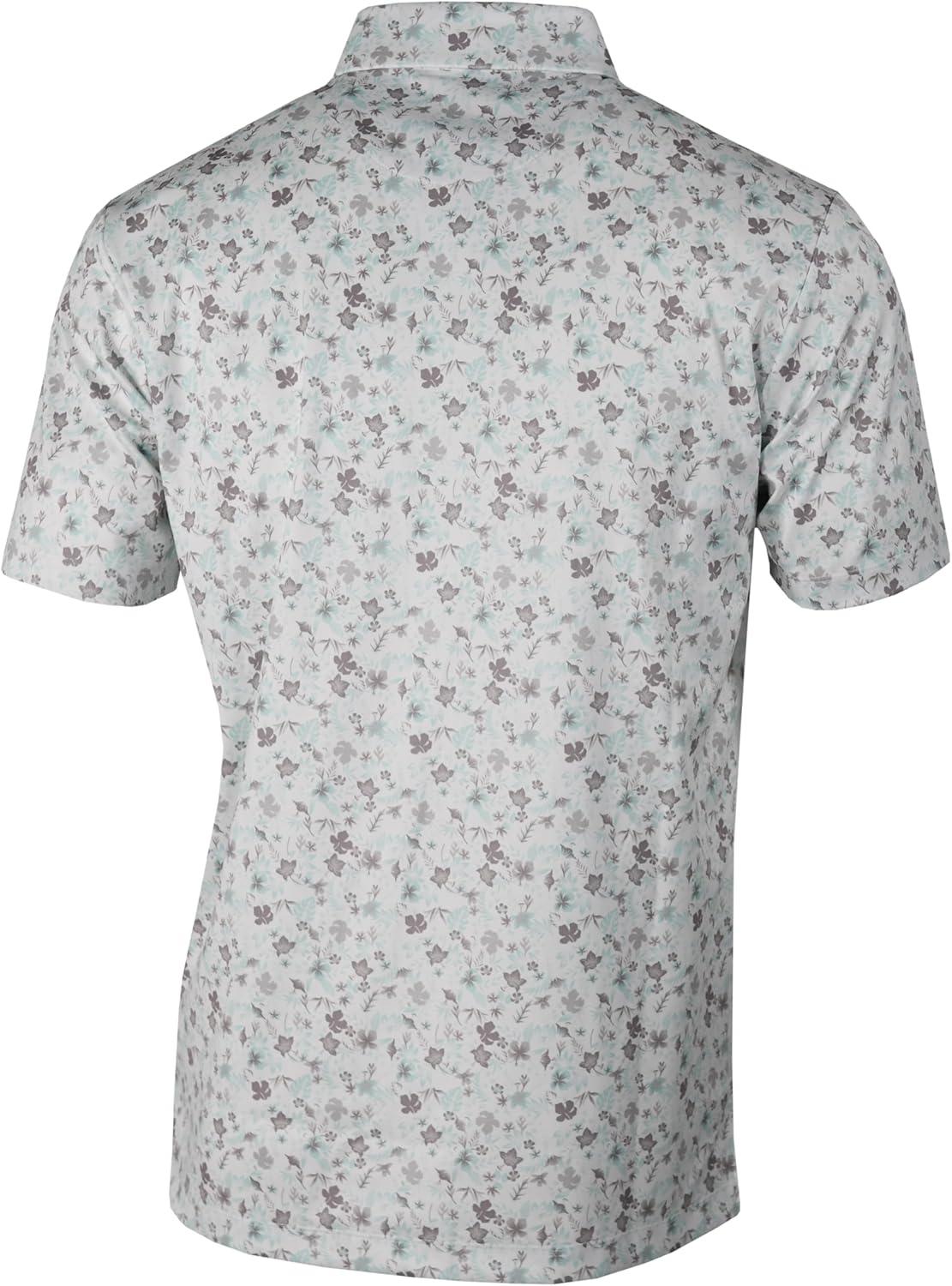 imageColumbia Golf Mens Countryside Green PoloCool Grey