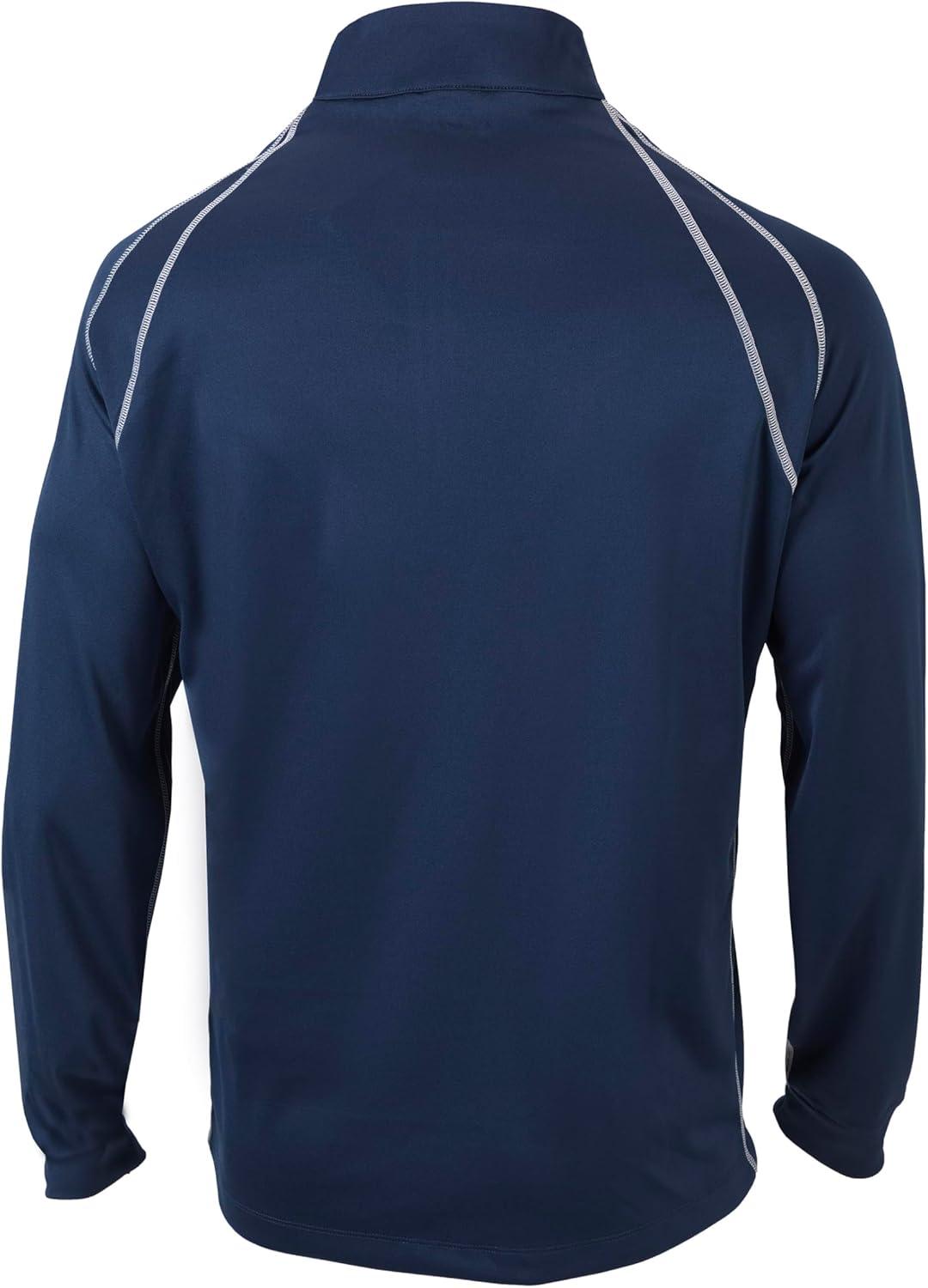 imageColumbia Golf Mens OmniHeat Range Session 14 Zip PulloverNavy