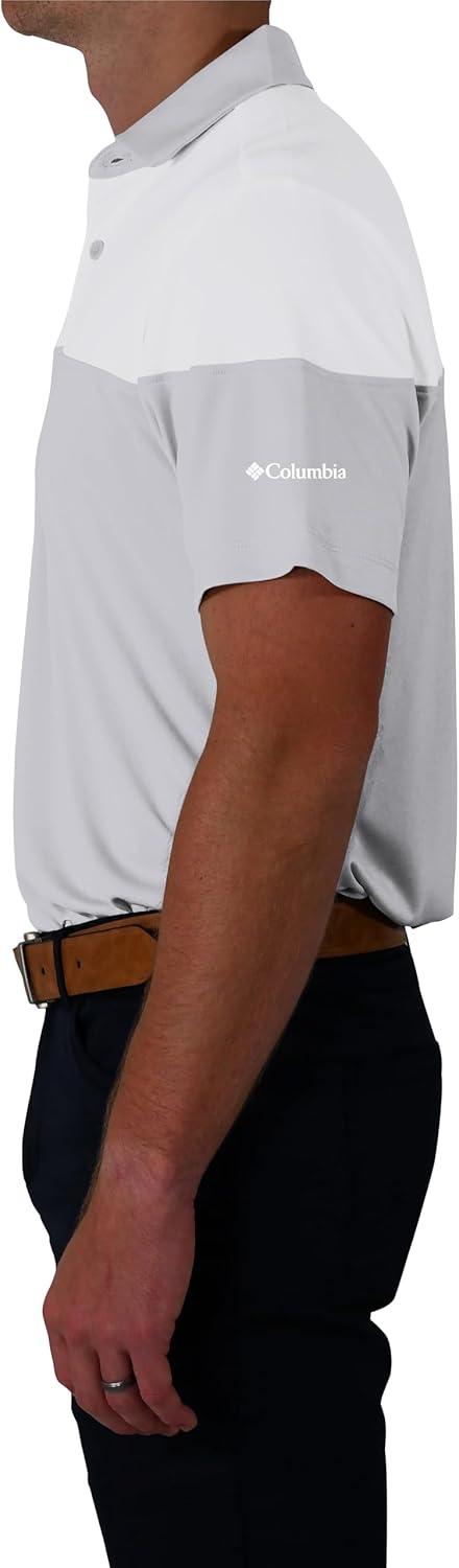 imageColumbia Golf Mens OmniWick Best Ball PoloCool Grey