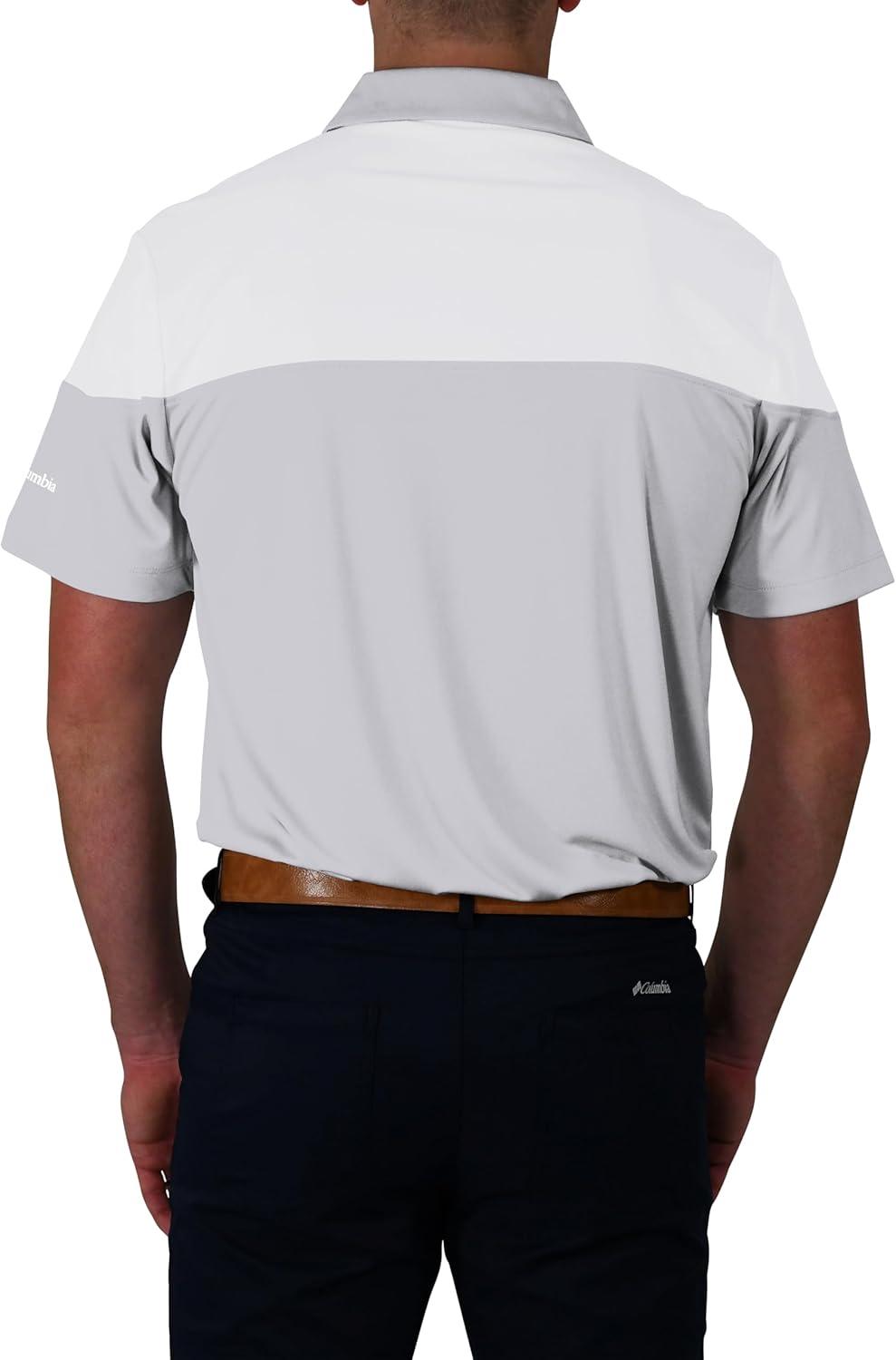 imageColumbia Golf Mens OmniWick Best Ball PoloCool Grey