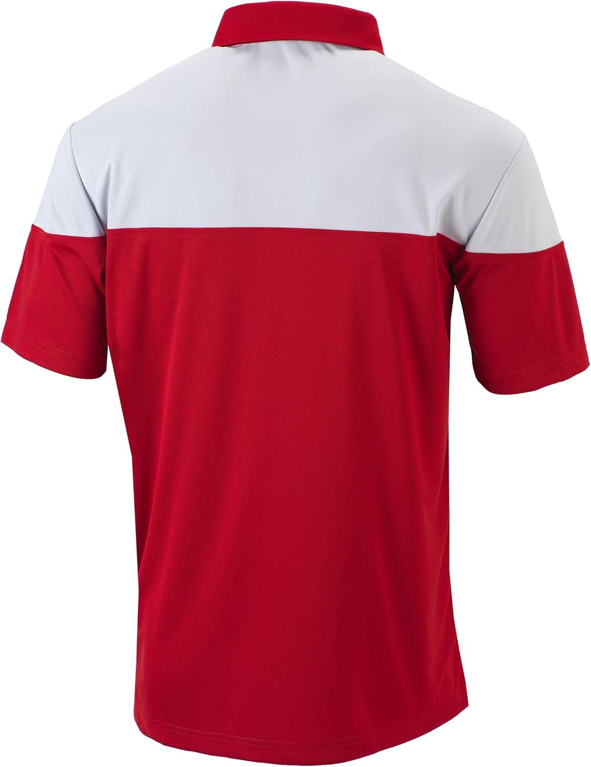 imageColumbia Golf Mens OmniWick Best Ball PoloIntense Red
