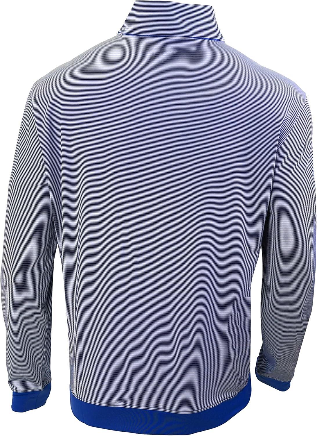imageColumbia Golf Mens OmniWick Even Lie Mens 14 Zip PulloverAzul
