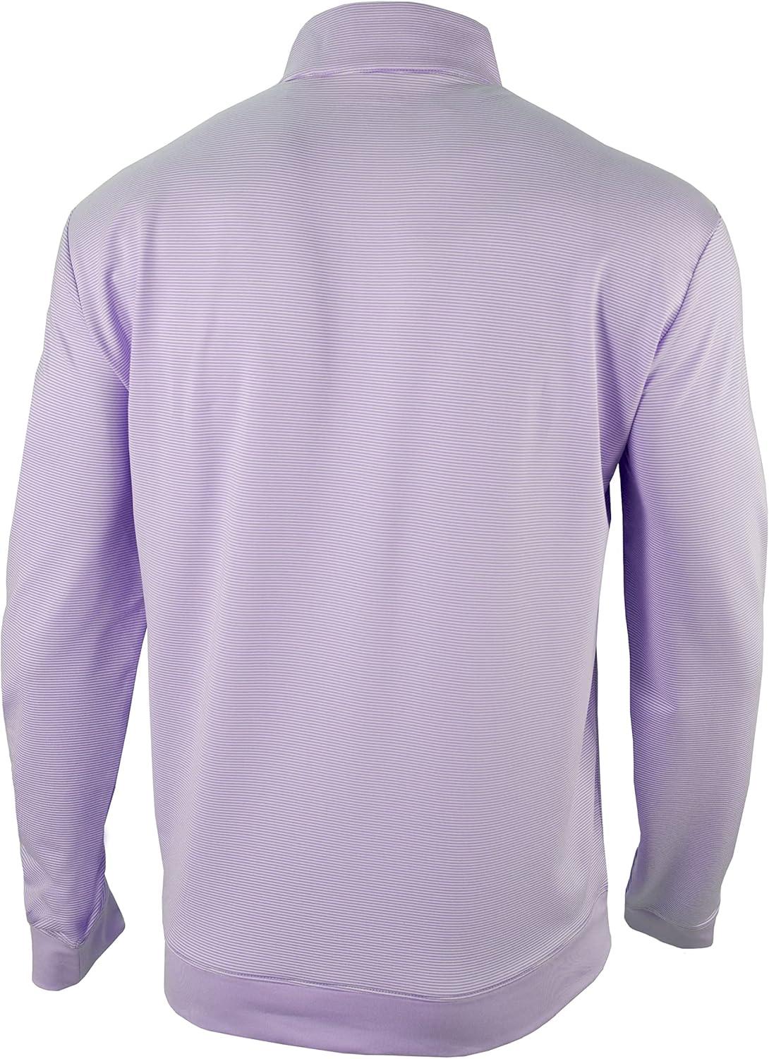 imageColumbia Golf Mens OmniWick Even Lie Mens 14 Zip PulloverFrosted Purple