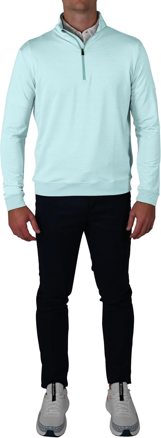 imageColumbia Golf Mens OmniWick Even Lie Mens 14 Zip PulloverGulf Stream