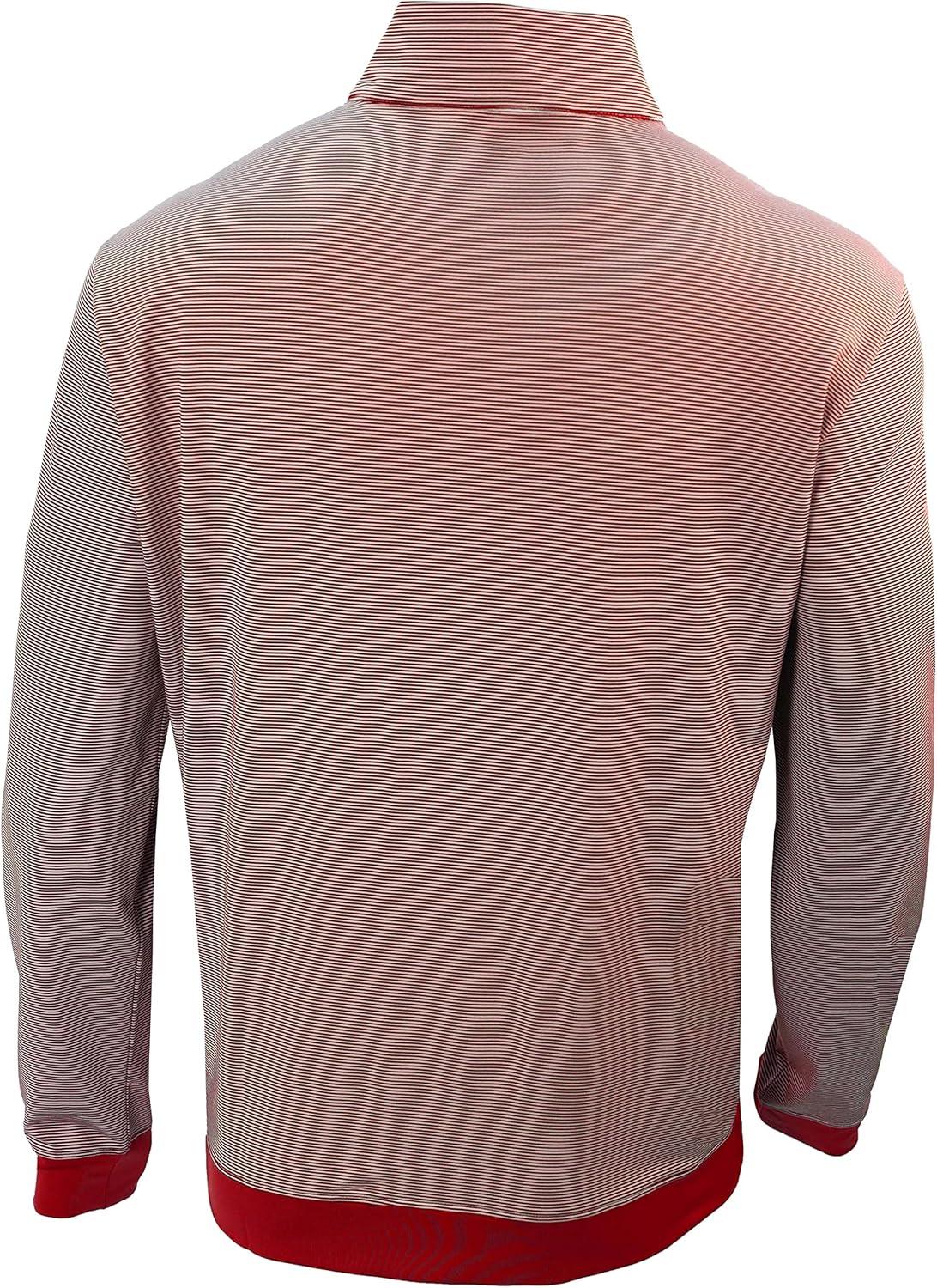 imageColumbia Golf Mens OmniWick Even Lie Mens 14 Zip PulloverIntense Red