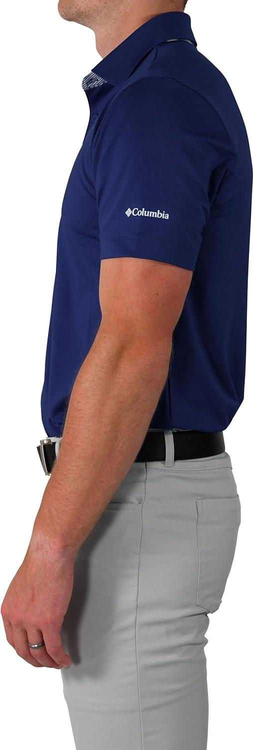 imageColumbia Golf Mens OmniWick Even Lie PoloCollegiate Navy