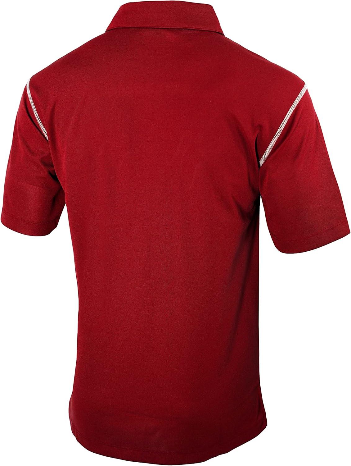 imageColumbia Golf Mens OmniWick High Stakes PoloIntense Red