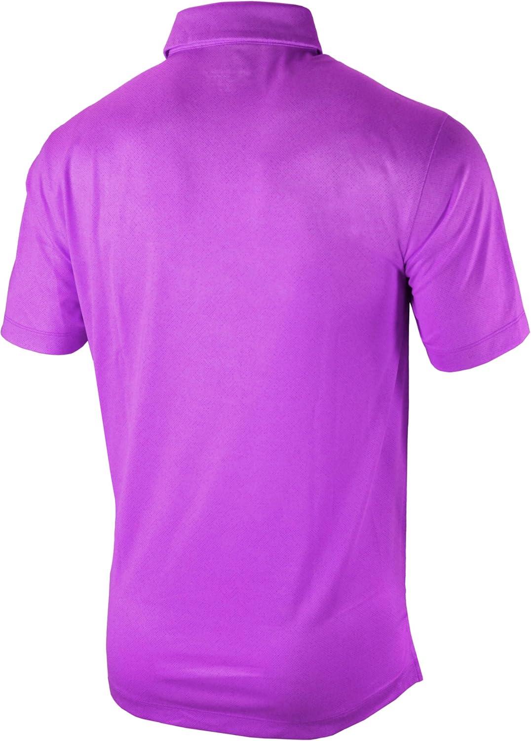 imageColumbia Golf Mens OmniWick No Breeze PoloBright Plum