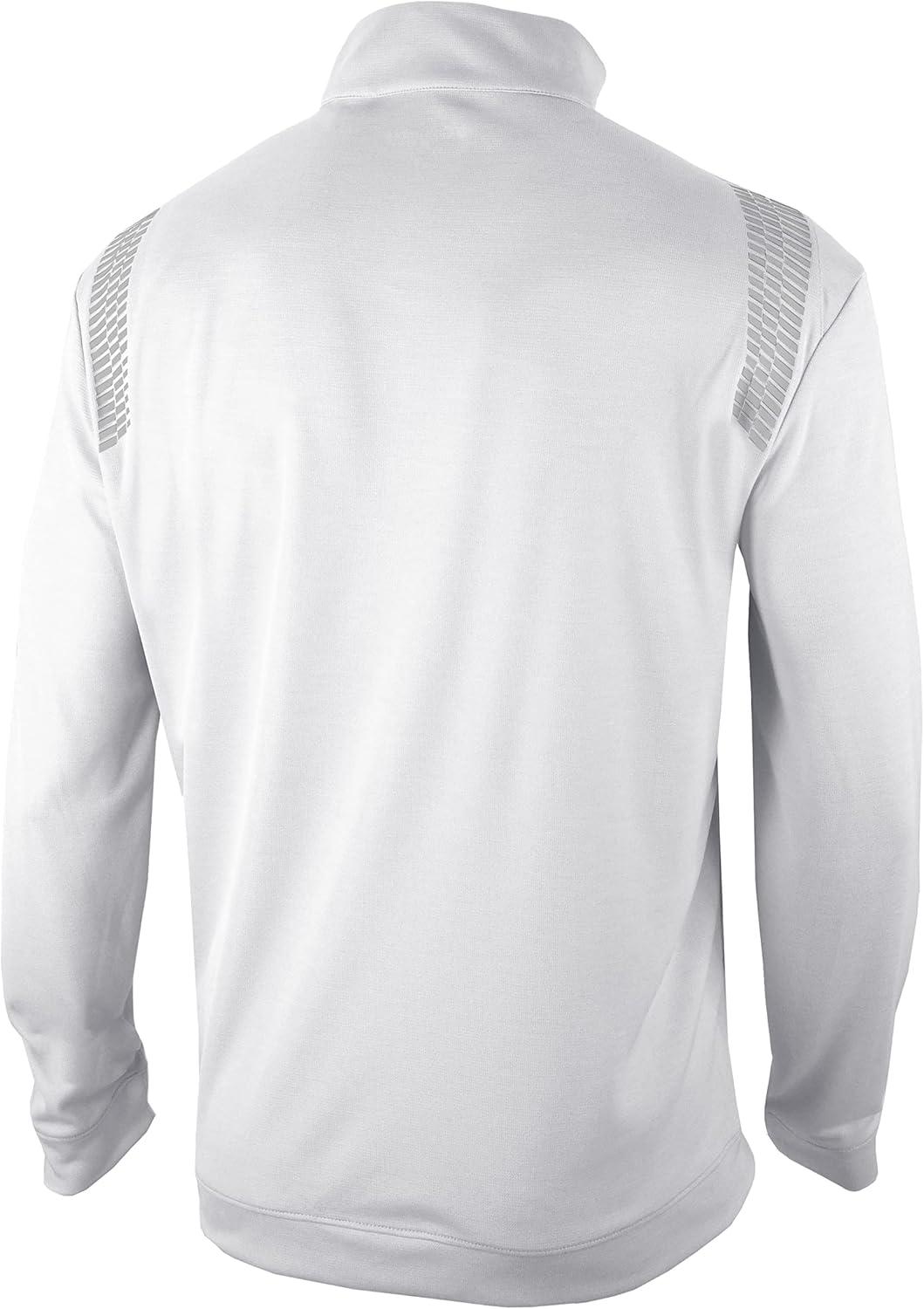 imageColumbia Golf Mens OmniWick Oakland Downs 14 ZipWhite