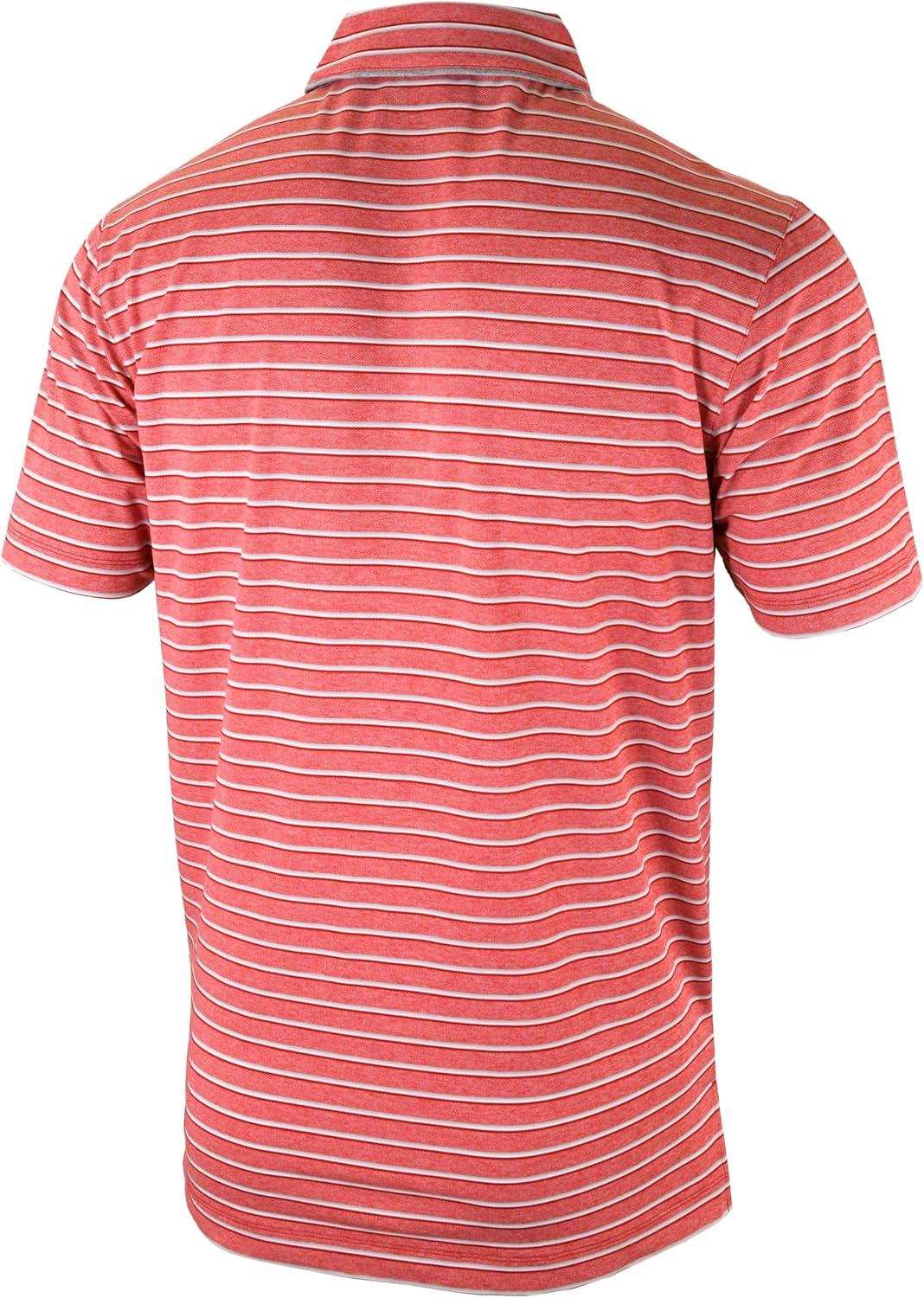 imageColumbia Golf Mens OmniWick Post Round PoloIntense Red