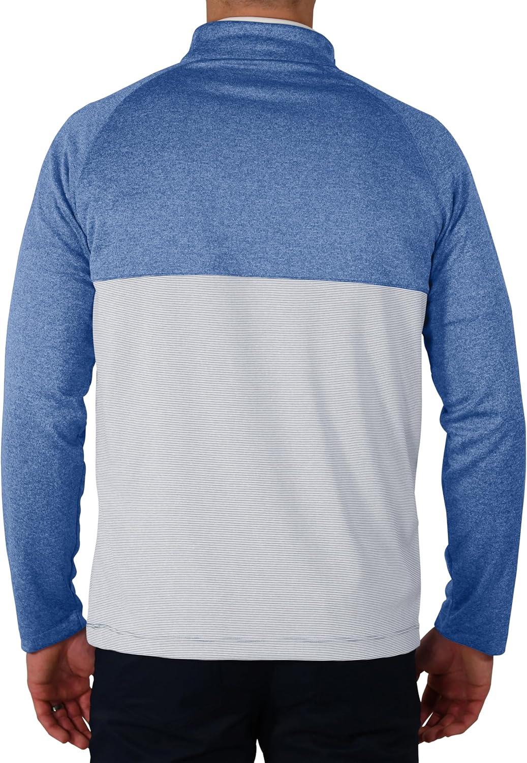 imageColumbia Golf Mens OmniWick Rockin It PulloverAzul