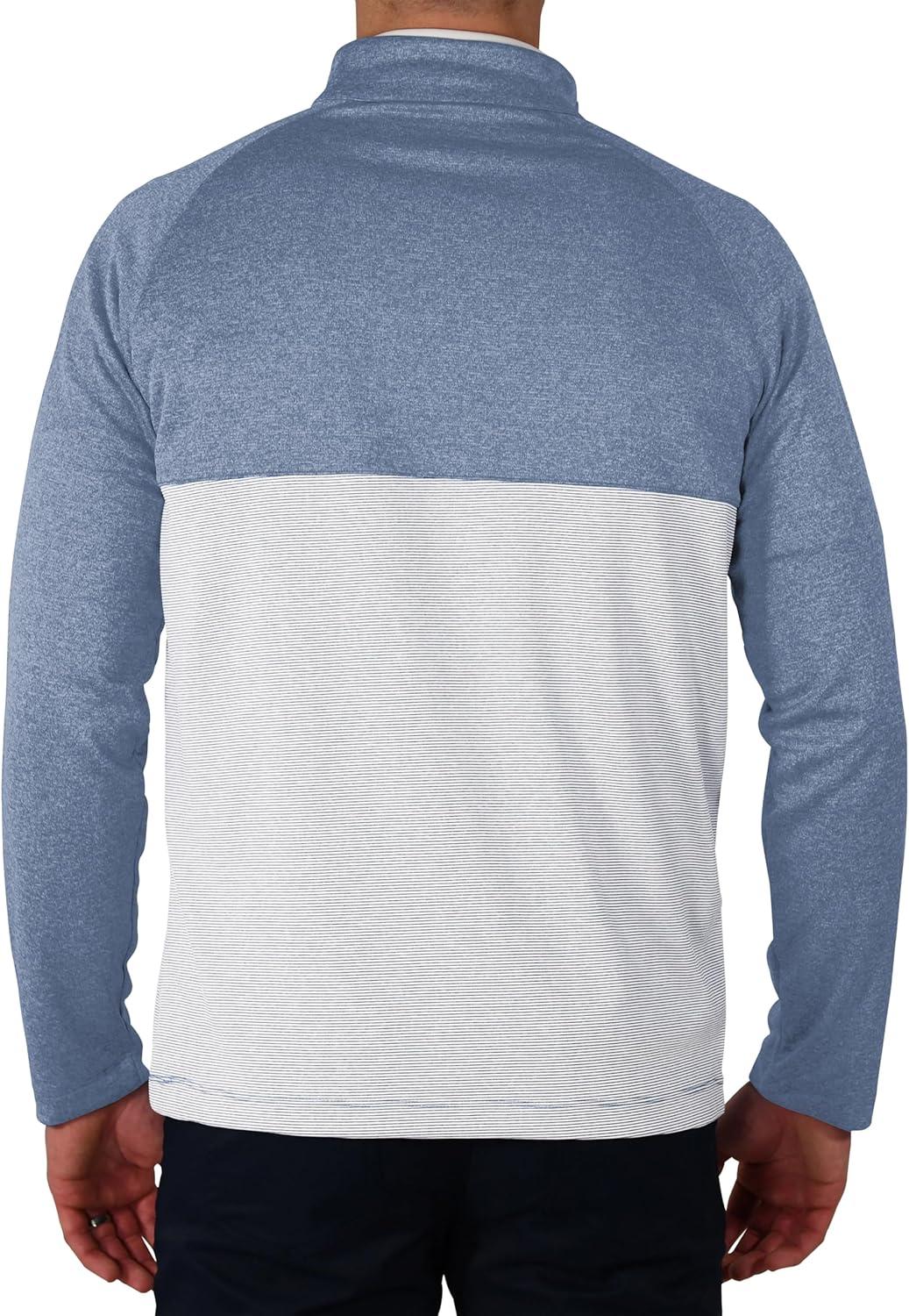 imageColumbia Golf Mens OmniWick Rockin It PulloverBlue Stone