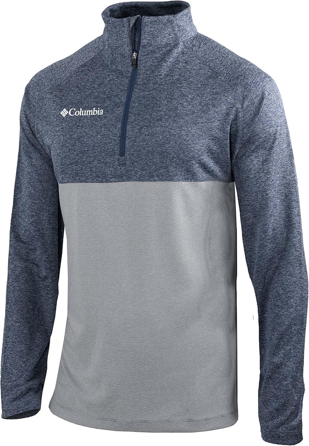 imageColumbia Golf Mens OmniWick Rockin It PulloverCollegiate Navy