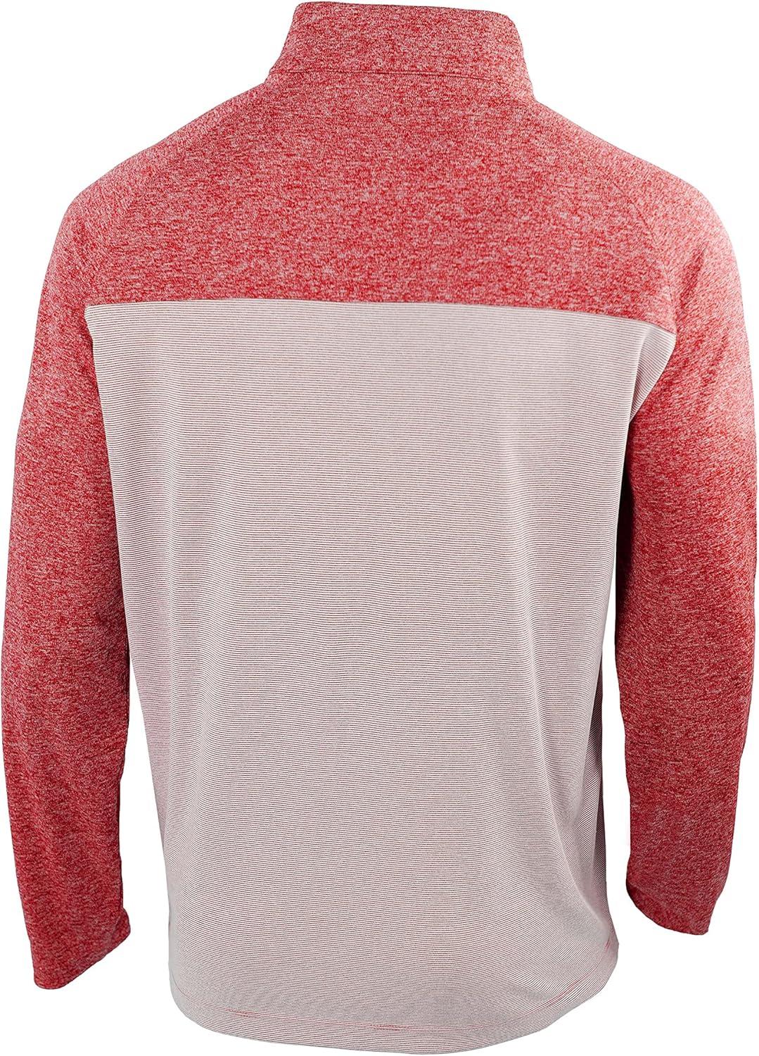 imageColumbia Golf Mens OmniWick Rockin It PulloverIntense Red