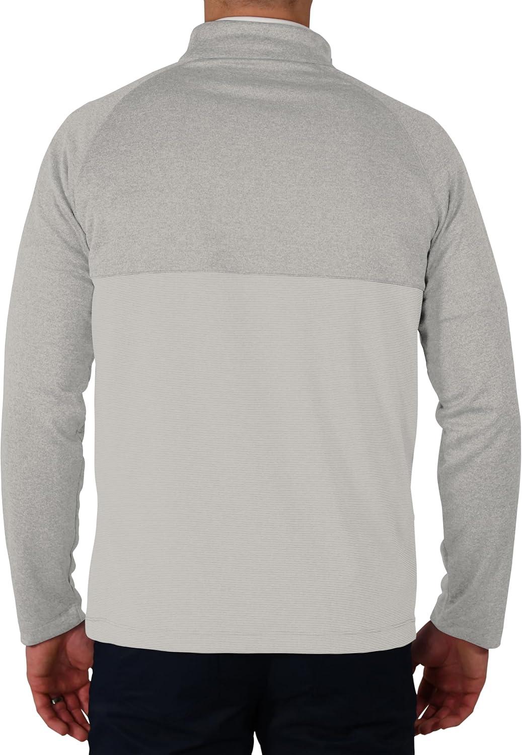 imageColumbia Golf Mens OmniWick Rockin It PulloverNimbus Grey