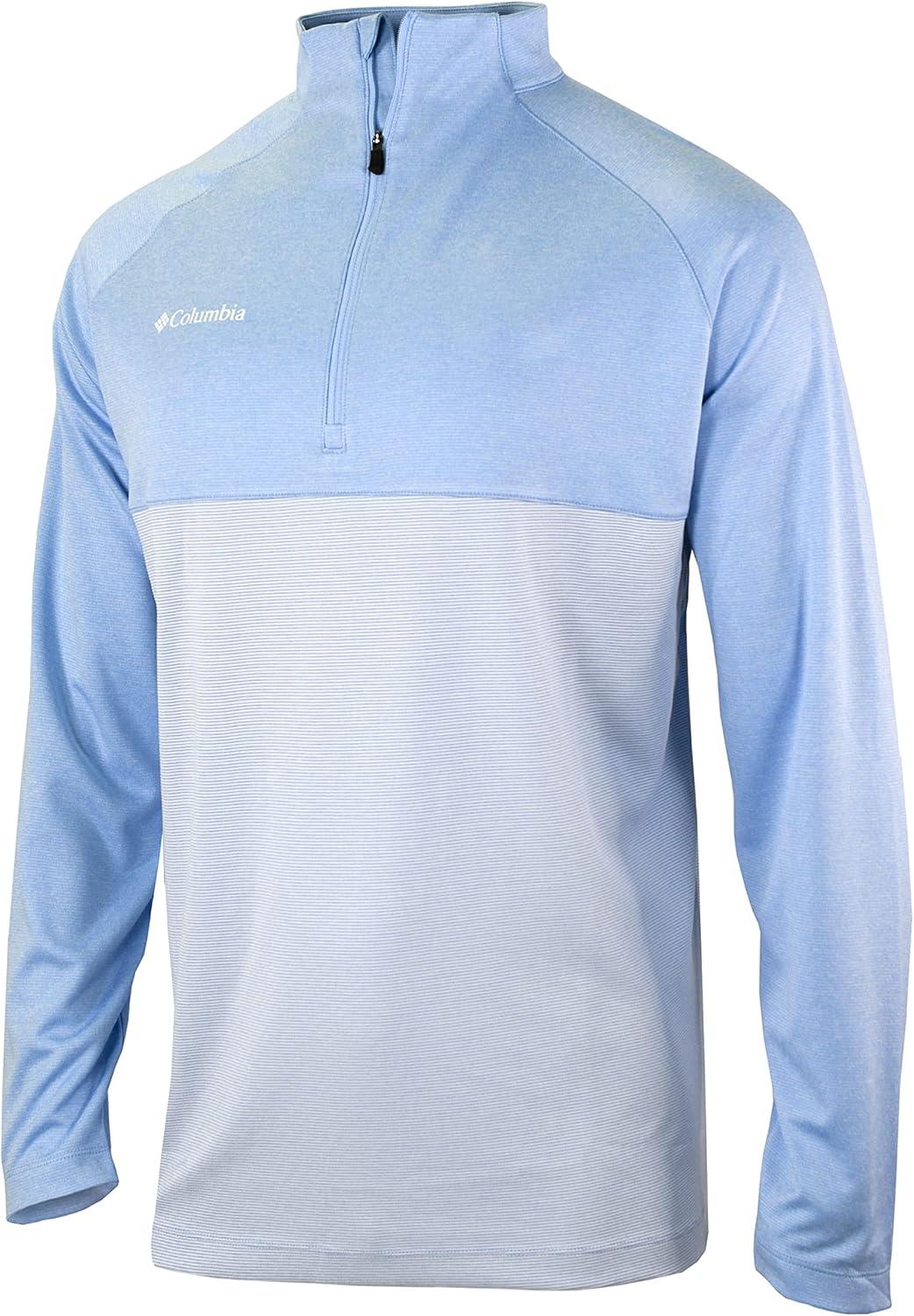 imageColumbia Golf Mens OmniWick Rockin It PulloverSail