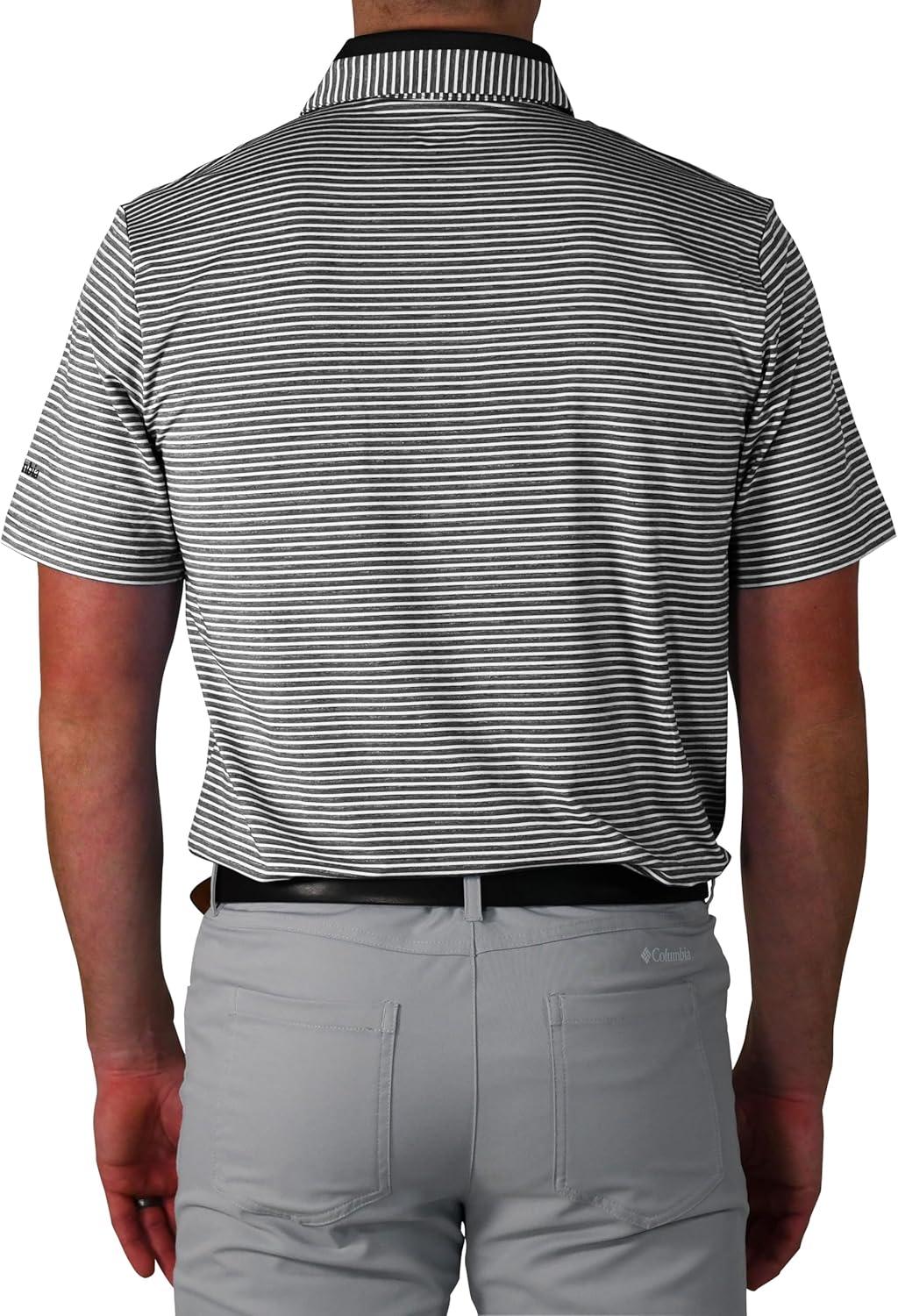imageColumbia Golf Mens OmniWick Stroll PoloBlack