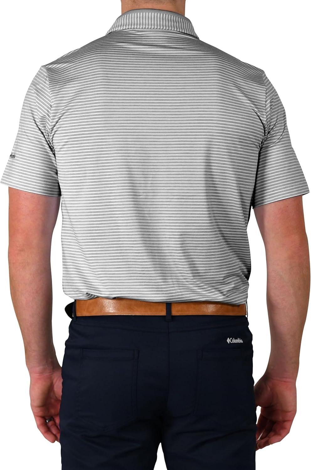 imageColumbia Golf Mens OmniWick Stroll PoloCool Grey