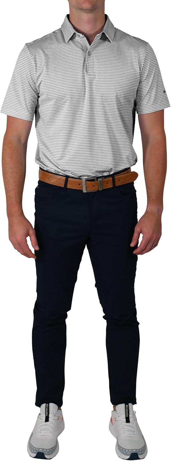 imageColumbia Golf Mens OmniWick Stroll PoloCool Grey
