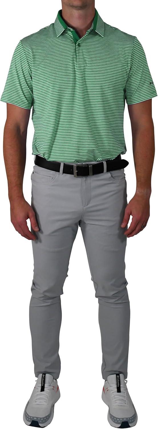 imageColumbia Golf Mens OmniWick Stroll PoloForest