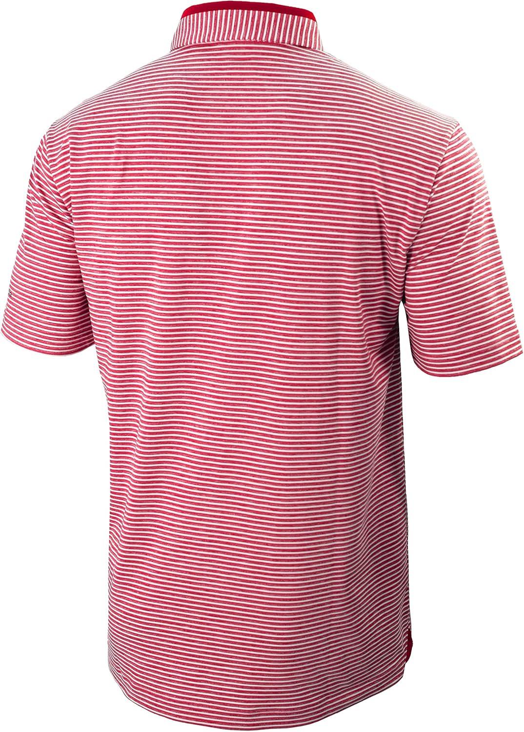 imageColumbia Golf Mens OmniWick Stroll PoloIntense Red