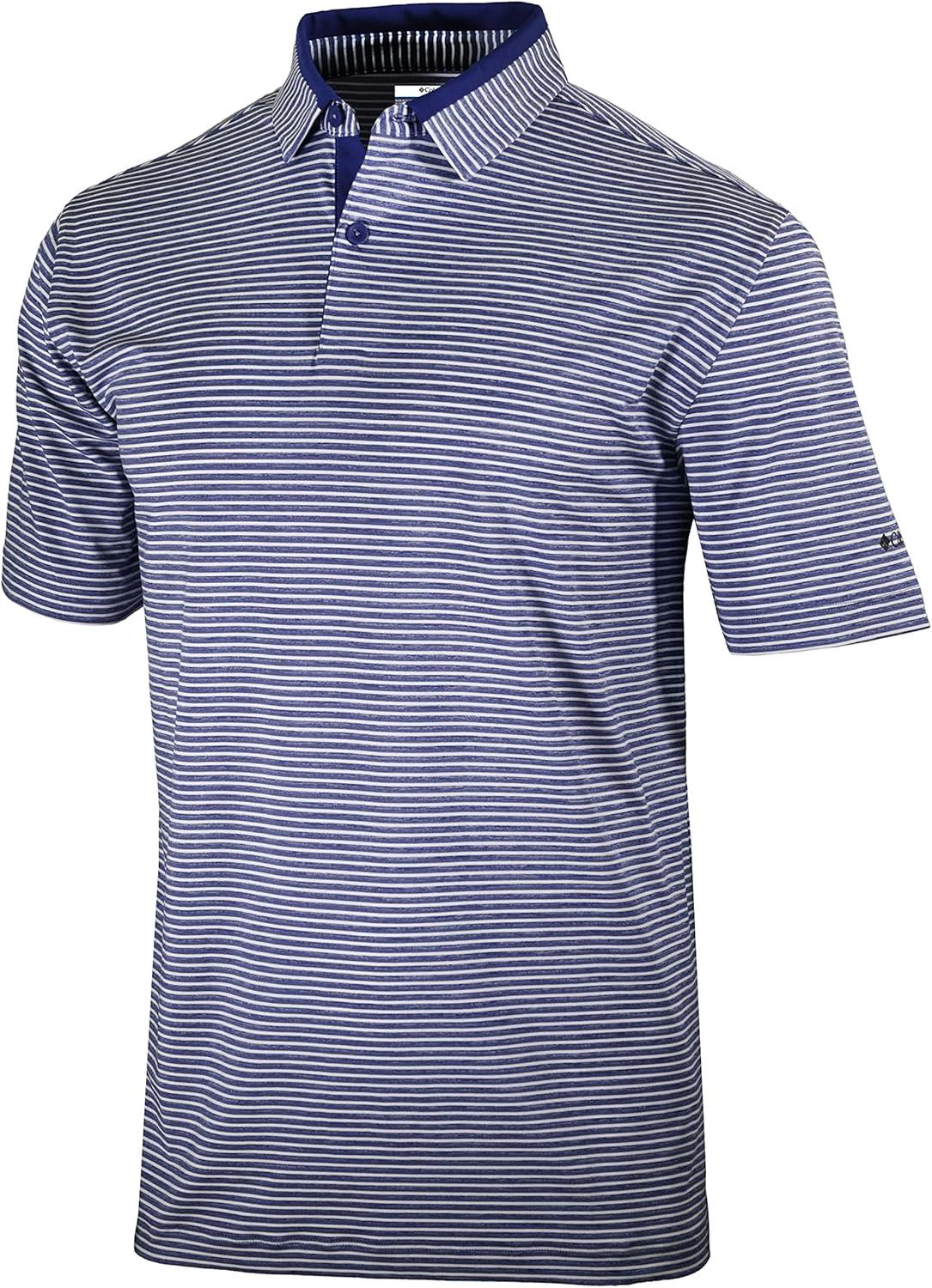 imageColumbia Golf Mens OmniWick Stroll PoloNavy