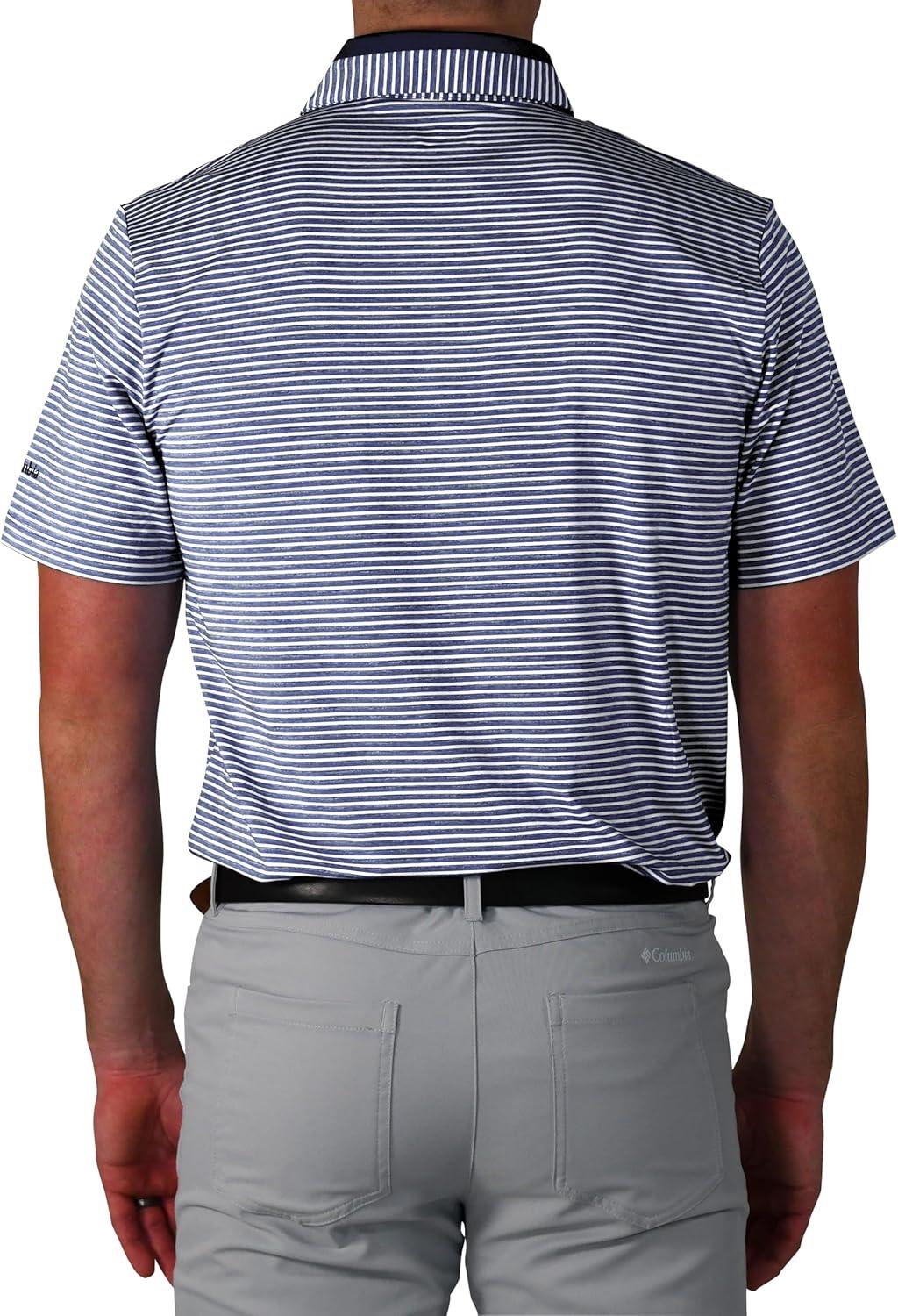 imageColumbia Golf Mens OmniWick Stroll PoloNavy