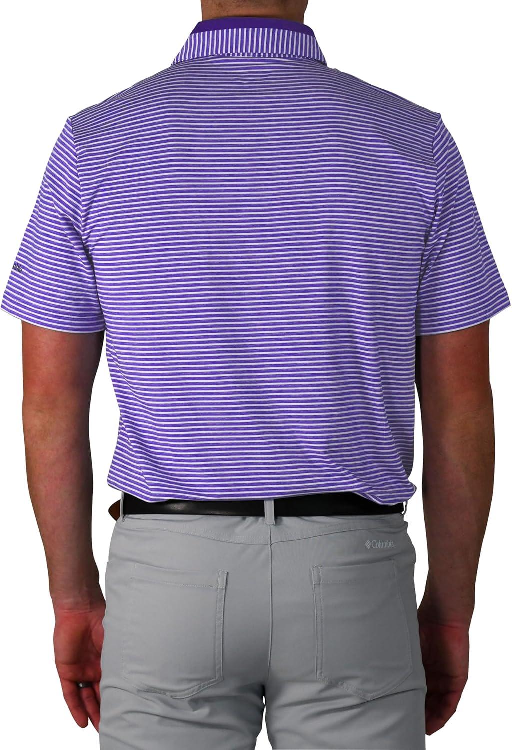 imageColumbia Golf Mens OmniWick Stroll PoloPurple