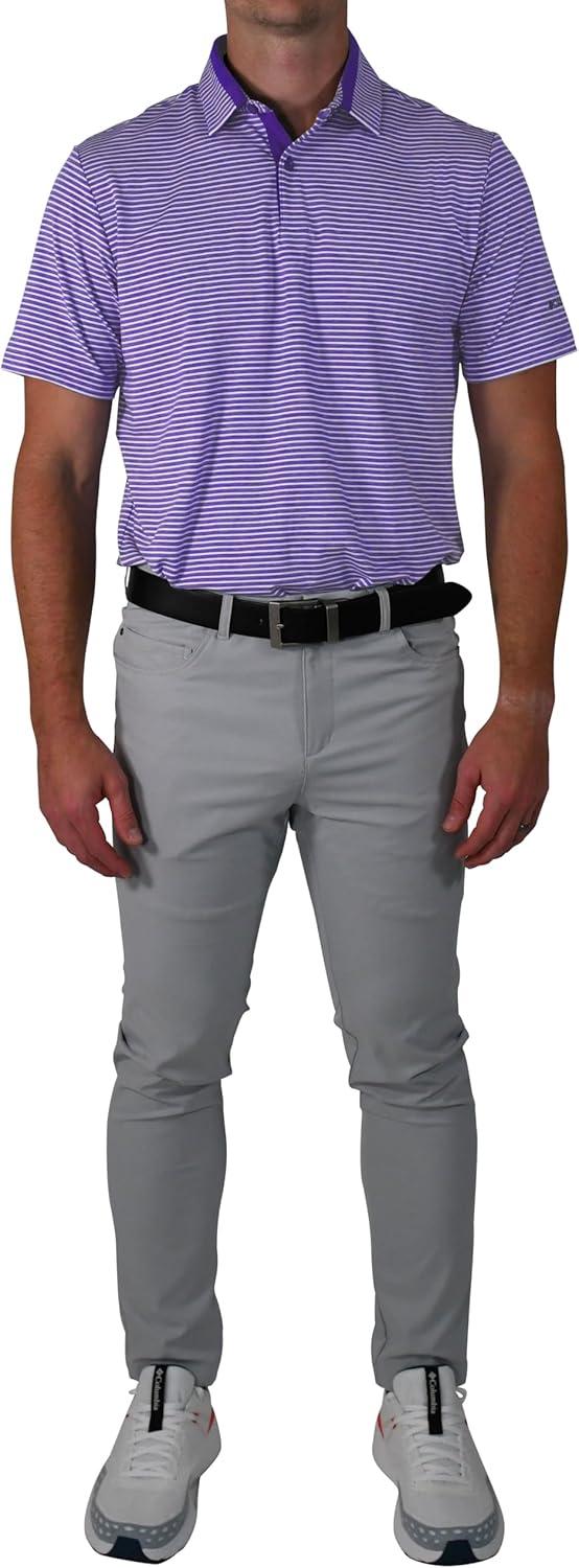 imageColumbia Golf Mens OmniWick Stroll PoloPurple