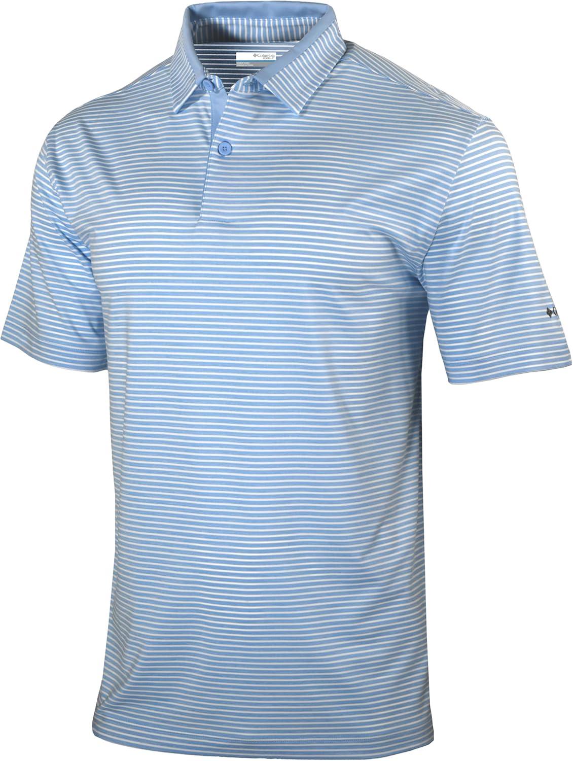 imageColumbia Golf Mens OmniWick Stroll PoloSail