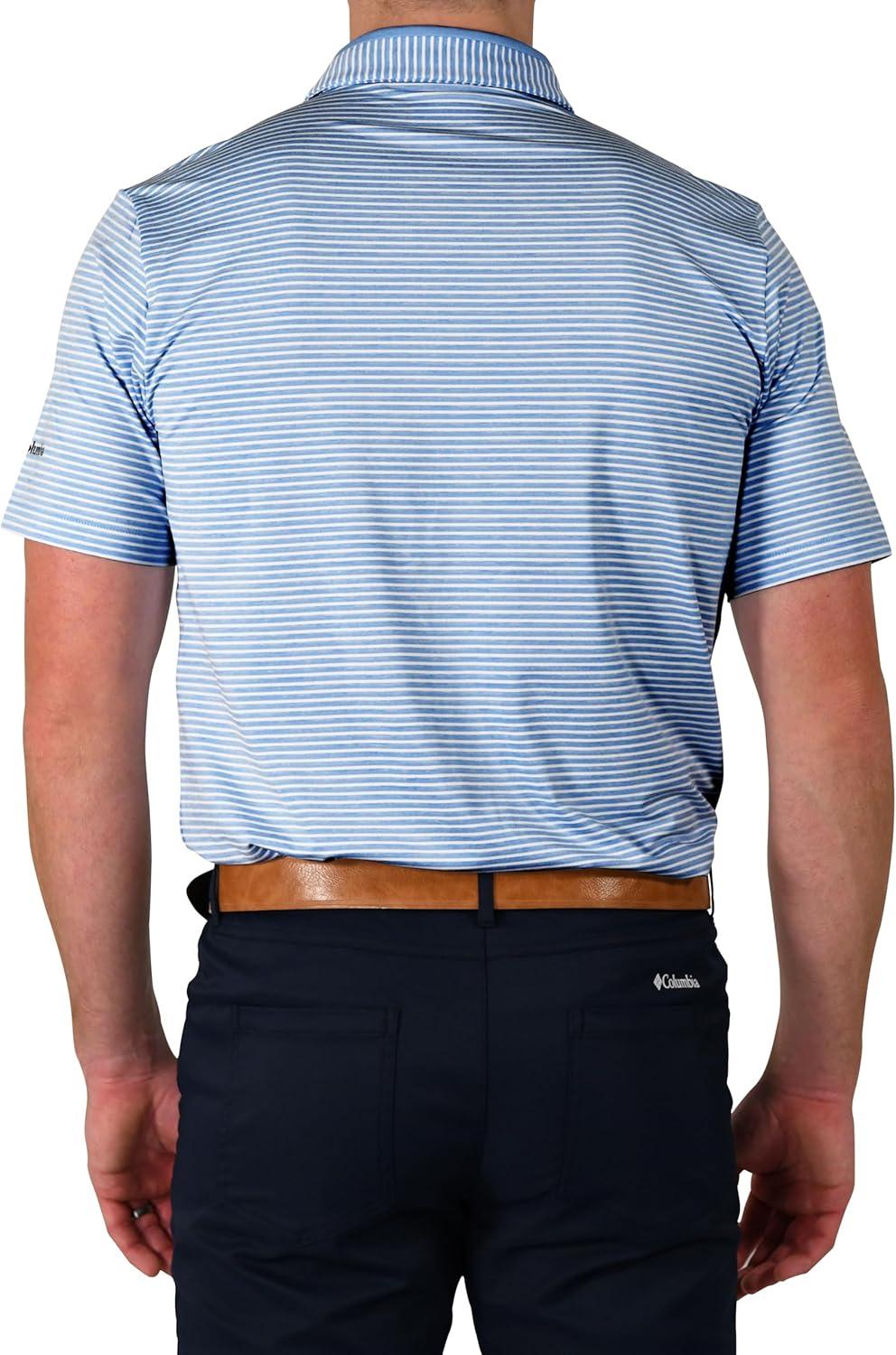 imageColumbia Golf Mens OmniWick Stroll PoloSail