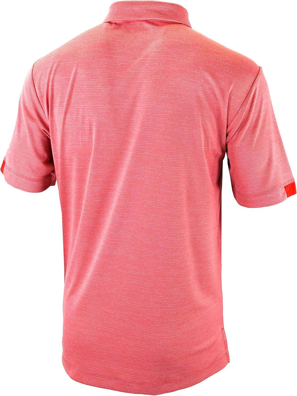 imageColumbia Golf Mens OmniWick Total Control Polo PoloIntense Red