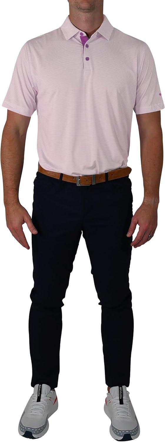 imageColumbia Golf Mens OmniWick Tucker Falls PoloBright Plum