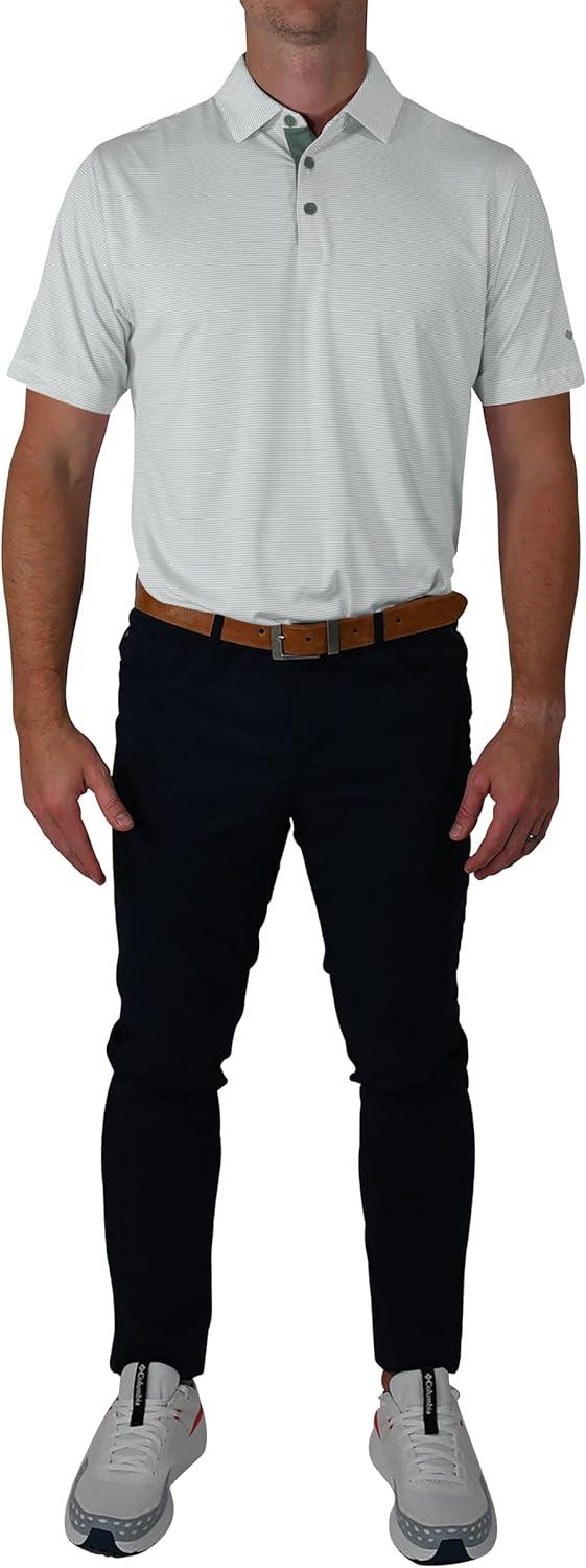 imageColumbia Golf Mens OmniWick Tucker Falls PoloPond