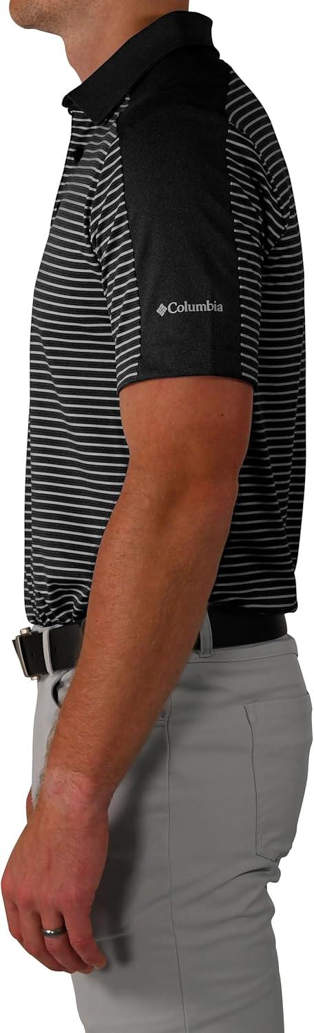imageColumbia Golf Mens OmniWick in Contention PoloBlack
