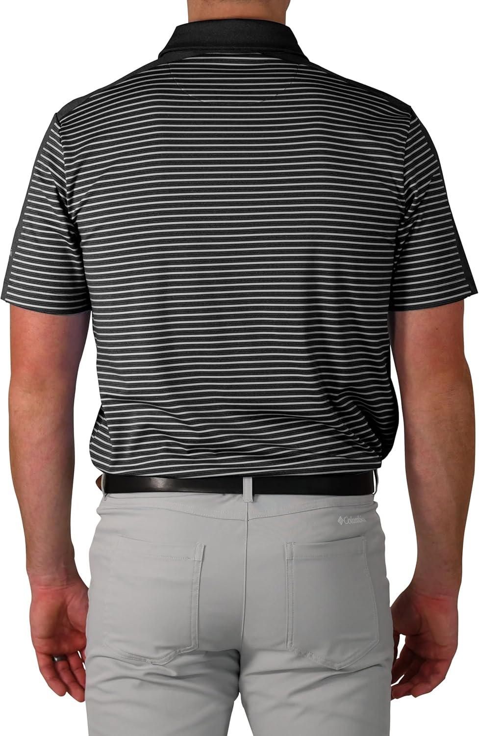imageColumbia Golf Mens OmniWick in Contention PoloBlack