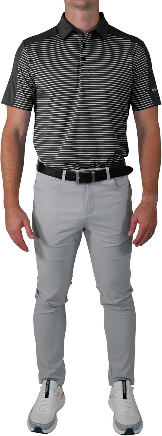 imageColumbia Golf Mens OmniWick in Contention PoloBlack